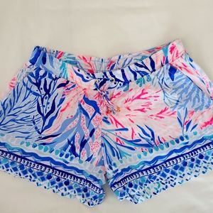 Lilly Pulitzer drawstring shorts